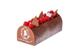 Buche Imperiale Les Marquis Framboise Chocolat Buche De Noel Noel 2014 Noel
