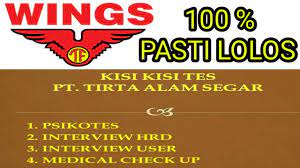 Video di atas berisikan materi psikotes masuk pt.wingsfood.#psikoteswingsfood#psikoteskerja#psikoteswingsfoodterbaru#teskerja#loker2021. Kisi Kisi Tes Pt Tirta Alam Segar Youtube