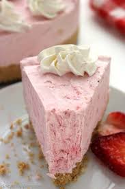 No Bake Strawberry Cheesecake Recipe Baked Strawberries Strawberry Recipes Cheesecake Recipes