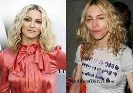Madonna Makyajsiz Hali Ile Makyajli Hali Karsilastirmasi Kadinca Fikir Kadinca Fikir