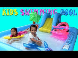 Surprise Kolam Renang Perosotan Balon Karakter Ikan Kids Playing Swimming Pool Youtube Kolam Renang Balon Kolam