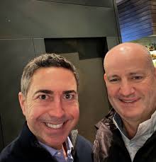 Great catching up with my friend Steve Smith, Finicity founder and the  newest 'Mastercard Fellow' !