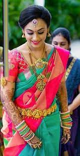 Pin By Megha Dhummansure On Designers Indian Bridal Hairstyles Blouse Design Images Beautiful Women Naturally