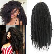 @trendinghairstyles_ fluffy kinky can be cut into 2 then crotcheted to achieve a short natural hair look.a packet of braid is enough for this style. Buy Ombre Braiding Hair Extensions Soft Afro Kinky Natural For Braids Synthetic Crochet Braids Hair At Affordable Prices Free Shipping Real Reviews With Photos Joom