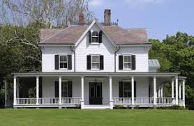 Wraparound porches help make the most of the outdoors by offering multiple views. Farm House Porches Country Porches Wrap Around Porches