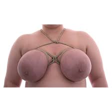 Breast bondage tutorial