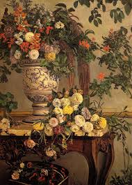 Flowers By Frederic Bazille Oilpaintings Com Art Flower Painting Classic Paintings