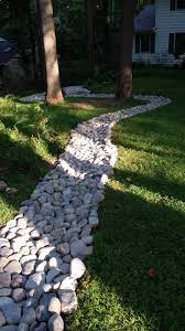 The river swale in yorkshire, england, is a major tributary of the river ure, which becomes the river ouse, that empties into the north sea via the humber estuary. Landscaping And River Rock Drainage Swale Klassisch Garten Philadelphia Von Dreamwork Home Improvements Houzz