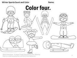 Winter Math Here Are 10 Printable Winter Math Worksheets To Help Your Preschool Or Kindergarten S Winter Math Activities Winter Sports Preschool Winter Sports