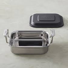 All Clad Stainless Steel Square Baker With Lid Forged Stainless Steel Stainless All Clad
