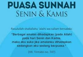 Salam israk & mikraj 1442h, peristiwa agung dalam sirah rasulullah nabi muhammad saw. Kelebihan Berpuasa Isnin Khamis