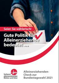 Bundestagswahl 2021 wird keine reine briefwahl. Vamv Der Alleinerziehenden Check Zur Bundestagswahl 2021 Vamv Bayern