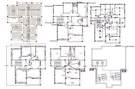 Apartment Electrical And Plumbing Plan Autocad Drawing In 2020 Architecture Drawing Plan How To Plan Structure Design
