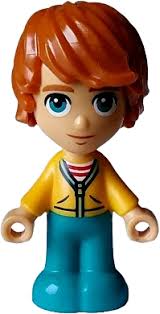 LEGO Friends Olly Black and White Mesh T-Shirt