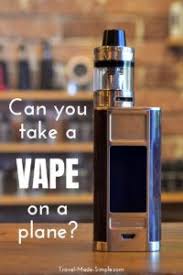 Keep any spare batteries separate, and in a plastic battery container. Can You Take A Vape On A Plane Travel Made Simple