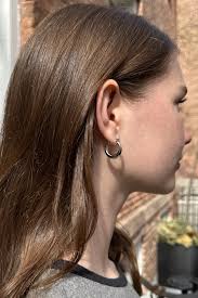 Pendientes Mujer Dorados Aretes Brandy Melville Thick Hoop