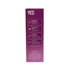 Gel vaginal hidratant organic, cu aplicator, fara hormoni si glicerina,  perfect pentru menopauza, 6x5ml - YES