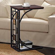 Image Result For End Table Slides Under Couch Sofa Snack Table Diy Sofa Table Sofa Side Table