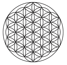 Flower Of Life Png 609 595 Flower Of Life Tattoo Crystal Grid Sacred Geometry