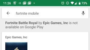 2.2 can i still get fortnite on ios and android!? Google Play Store Now Tells You It Doesn T Have Fortnite Extremetech