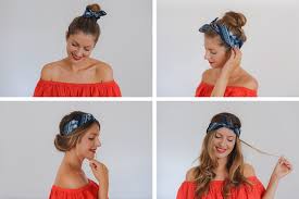 611 likes · 2 talking about this. Keypiece Bandana 4 Frisuren Looks Mit Tuch Im Haar Zum Nachmachen Galeria Blog