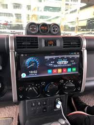 12 3 Android Car Multimedia Stereo Radio Audio Dvd Gps Navigation Sat Nav Head Unit For Toyota Fj Cruiser 2005 20 Toyota Fj Cruiser Fj Cruiser Fj Cruiser Mods