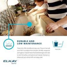 Thank you for your question on the elkay elgru13322wh0 quartz classic single bowl undermount sink. Elkay Quartz Classic 25 X 22 X 9 1 2 Single Bowl Drop In Sink Overstock 5274277