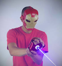 This is the template i used for my iron man gauntlet but this guys work is brilliant all around. Homemade Iron Man Glove Is 3 000 Times More Powerful Than A Normal Laser Pointer Techeblog