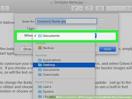 How to change a word document to a jpeg. Convertir Une Image Jpg En Document Word Images Poster
