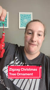 Zigzag Crochet Christmas Trees