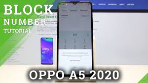 How To Block Number In Oppo A5 2020 Create Blocklist Youtube