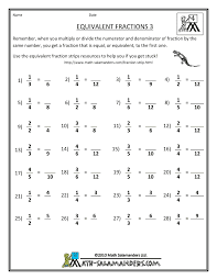 • unit fractions • visual fraction models • compare fractions including equivalent. Equivalent Fractions Worksheet Equivalent Fractions Fractions Worksheets Math Fractions
