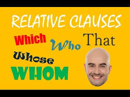 Resultado de imagen de RELATIVE CLAUSES WITH object RELATIVE PRONOUNS