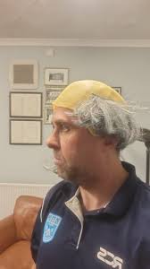 Top groundsman bob the trim Cimla Apaches RFC @steve tank Cimla Rfc