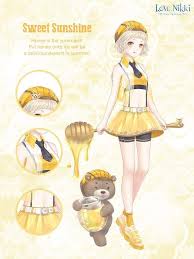 Sweet Sunshine Apple Federation Love Nikki Sunshine Love Nikki Love Bear Makeup