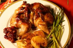 If you're sick of eating dry, plain chicken breasts. Christmas Dinner 2009 Cornish Game Hens Meals For My Mother In Law