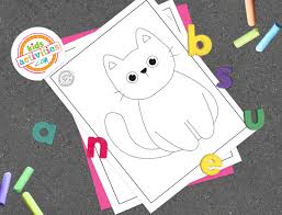 Children of all ages will have fun coloring these halloween themed pages of bats, ghosts, children dressed up for trick or treating, witches and more! Adorable Black Cat Coloring Pages Kids Activities Blog