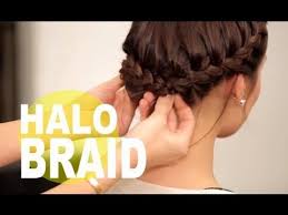 Strait black hair, long dark braid, olive skin, and grey eyes to be exact — preceding unsigned comment added by 71.211.35.197 (talk) 23:06, 6 august. Halo Braid For Short Hair Fine Hair Hair The Beauty Authority Newbeauty Braids For Short Hair Short Hair Styles Short Hair Updo