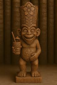 Creating a custom tiki statue with 3D printing