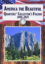 I actually had a book already for the new state quarters. Amazon Com America The Beautiful Quarters Collector S Folder 2010 2021 9781402771583 United States Mint Books