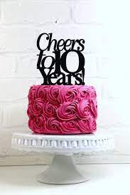 Custom 10 year pastor and wife anniversary cake. 10 Year Wedding Anniversary Cake Ideas The Cake Boutique