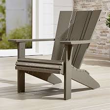 Vista Ii Slate Grey Adirondack Chair Reviews Crate And Barrel Lounge Chair Outdoor Adirondack Chair Green Adirondack Chairs
