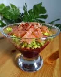 Recette Verrines Paleo Betteraves Avocats Saumon Recette Verrine Fraicheur Alimentation Verrine Betterave Avocat