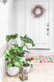 Why not decorate it and place it on the front door? Summer Front Door Decor April Golightly