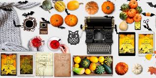 They're very popular on sites like dribble and behance. Halloween Mockup Scene Creator Top View 120 Editable Isolated Objects Bypeople