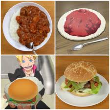 When is boruto not eating a burger? Crunchyroll Cooking With Anime Curry Of Life From Naruto Chile Burrito From Boruto Facebook