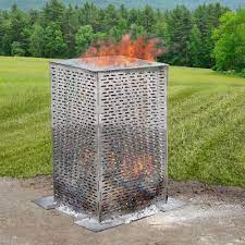 Burncage Burn Barrel Yard Waste Backyard Design