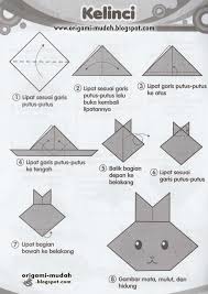 Cara Mudah Membuat Origami Kelinci Senyuman Karjo