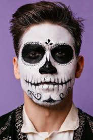 With roots in ancient aztec rituals, dia de los muertos starts on the first of november (corresponding with all saints day, when the boundary. Dia De Los Muertos Skull Makeup Man Saubhaya Makeup