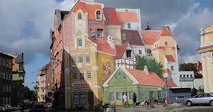 Poznań ( kiejtése , ipa: 3d Mural In Poznan Poland Painted To Remember Historical Market District Bored Panda